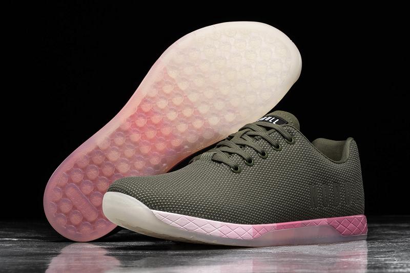 Women's Nobull Army Gradient Trainers Pink | SG V2963R